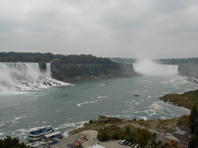 [American & Horseshoe Falls]