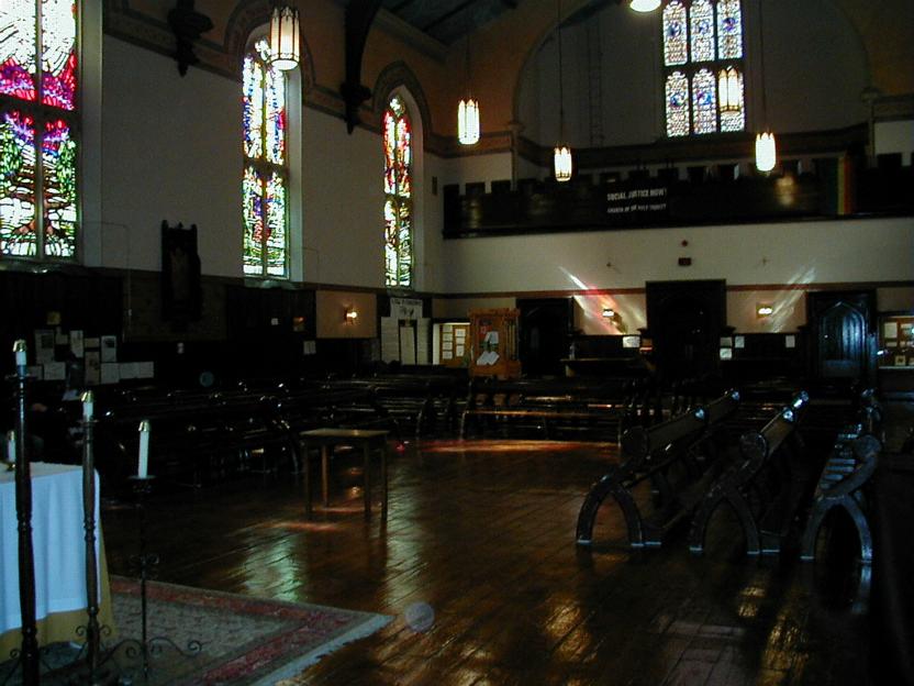 [Inside Trinity Church]