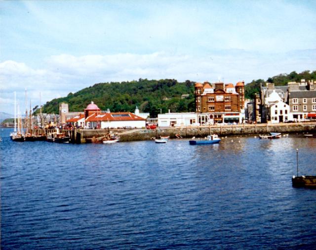 Der Hafen von Oban