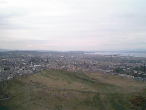 Blick von Arthur's Seat