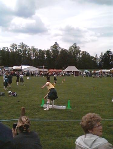 Highland Games: Wurfdisziplin