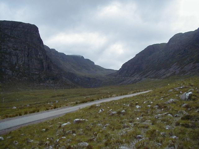 Up the hill on our way to Applecross