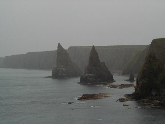 Rain at Duncansby Head