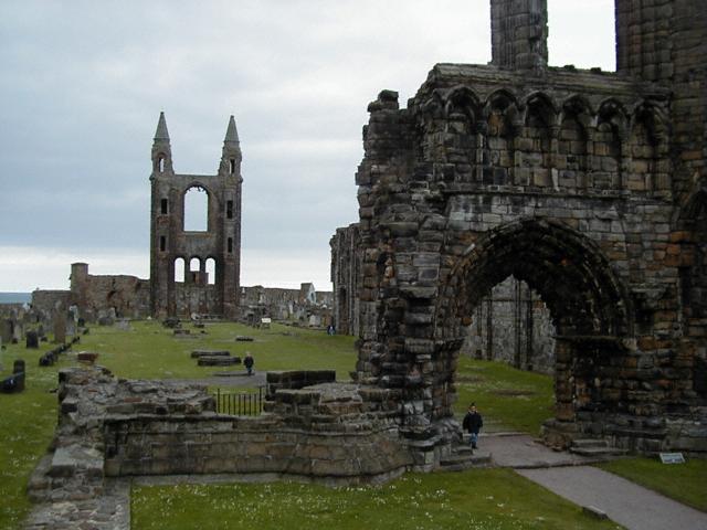St. Andrews: Remains of the abbey
